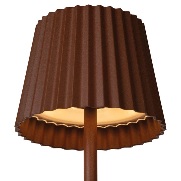 Stojąca lampa ogrodowa Justine LED 2W 2700K outdoor rdzawa