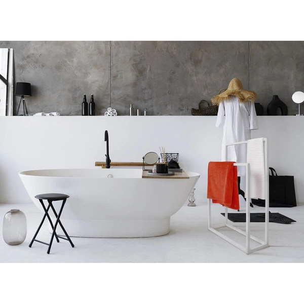 Wieszak na ręczniki Kaja Home KS-25 WIESZAK TOWEL II Kaja metalowy biały