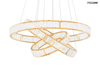 Wisząca lampa glamour Liberty LED 62,6W 3000K kaskada złota
