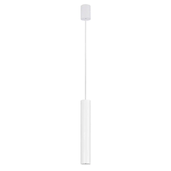 LAMPA wisząca EYE L 5455 Nowodvorski metalowa OPRAWA tuba zwis biała