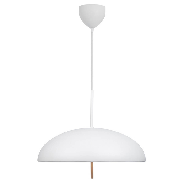Lampa wisząca nad stół Versale 2220053001 DFTP kopuła biała