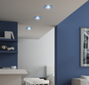 Kwadratowa lampa podstropowa 226934 do pokoju LED 2,1W niebieska