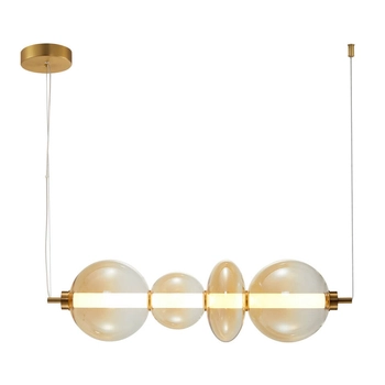 Lampa wisząca Sonte PND-24352-36W-AB-AMB Italux LED 36W 3000K antyczny brąz