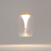 Zawieszana lampa Splash MOD282PL-L8G3K1 LED 7W 3000K złota przezroczysta