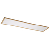 Prostokątny plafon pokojowy Almond 6909 LED 40W 4000K sufitowy drewno
