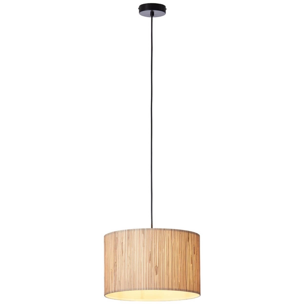 Zwisająca lampa boho Wimea 99428/09 trawa morska tuba beżowa czarna