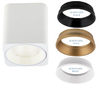 Zestaw downlight Tub C0156 + RC0155/C0156 BLACK Maxlight LED 7W 3000K biały pierścień czarny
