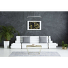 Wisząca LAMPA ring SLIM/000052/3000/B MDECO metalowa OPRAWA zwis LED 21W 3000K okrągły czarny
