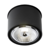 LAMPA sufitowa MIKI 1117 Shilo natynkowa OPRAWA okrągły plafon czarny