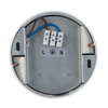 Natynkowa lampa salonowa FLEA plafon biały sufitowy do sypialni