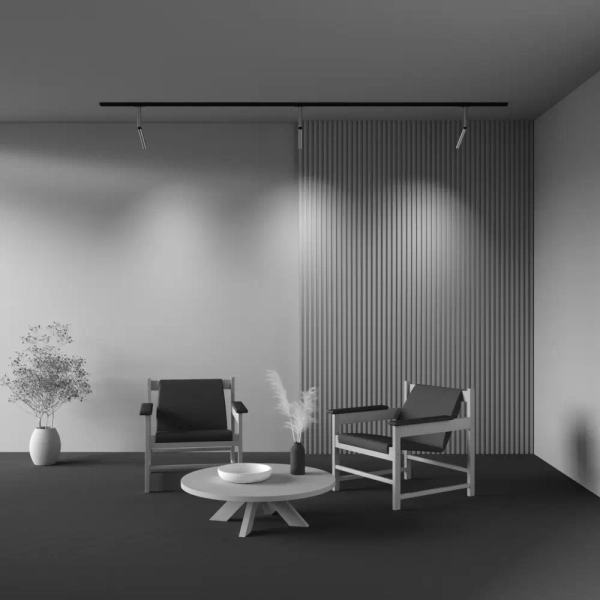 Jednofazowa lampa do szyn Focus Dual TR142-1-6W3K-BS LED 6W 3000K złoty