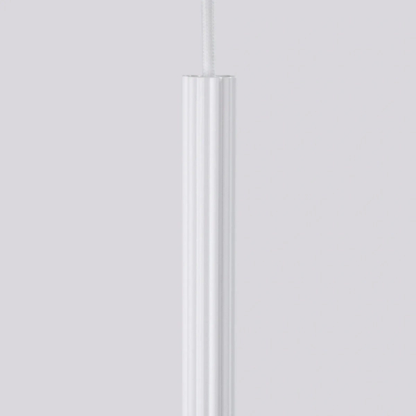 Podwójna lampa wisząca ARCHE biała SL.1866 tuba nad stół