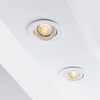 Downlight podtynkowy Cast 76007 Saxby obrotowy biały mat