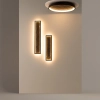 Ścienny kinkiet Orign MOD311WL-L55B3K LED 55W 3000K prostokątny czarny
