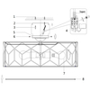 Plafon LAMPA sufitowa MESSINA H223-PL-03-G Maytoni abażurowa OPRAWA plafoniera okrągła złota beżowa