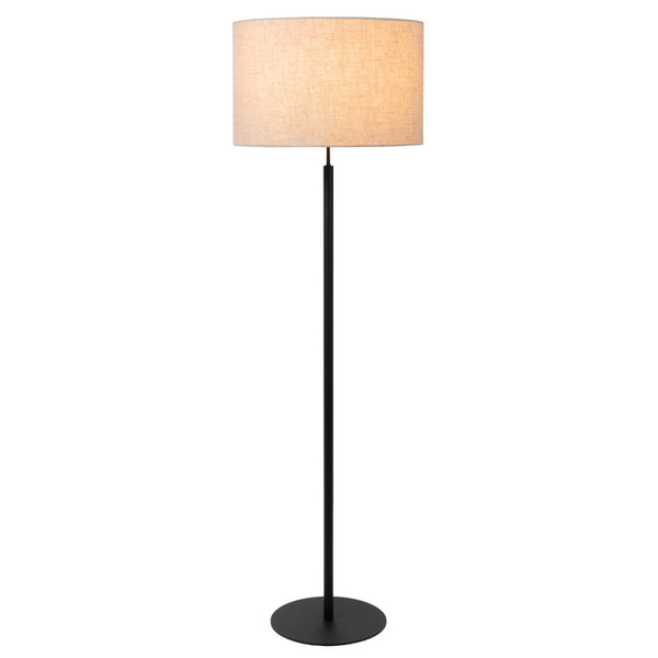 Podłogowa lampa materiałowa Maya 45709/81/38 czarny złoty