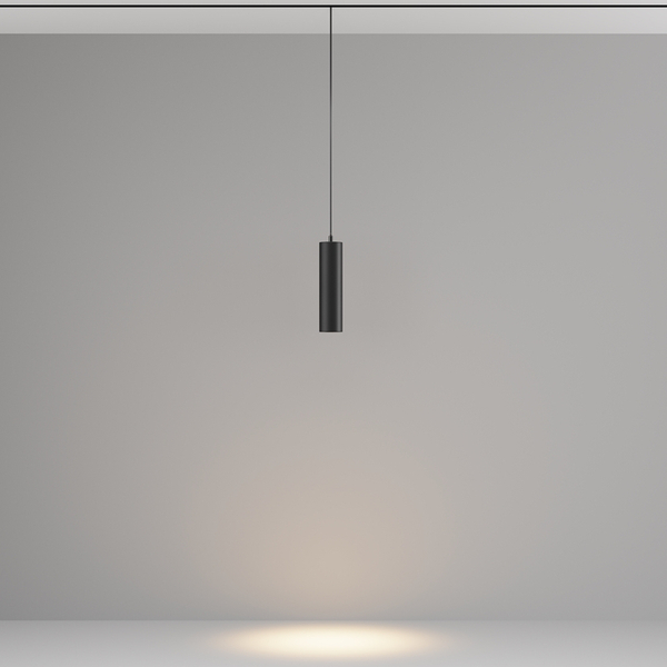 Lampa zwisająca do szyn Focus TR041-2-12W4K-B LED 12W 4000K magnetycznych czarna