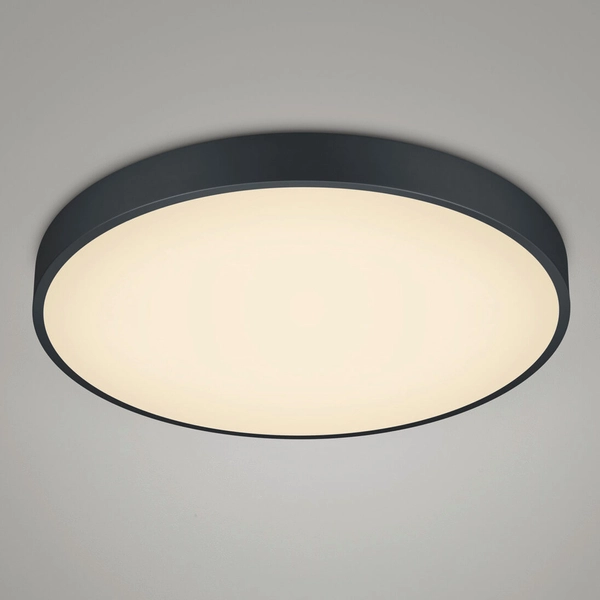 Sufitowa lampa okrągła WACO 627415032 LED 52W 2300-4000K do jadalni czarna