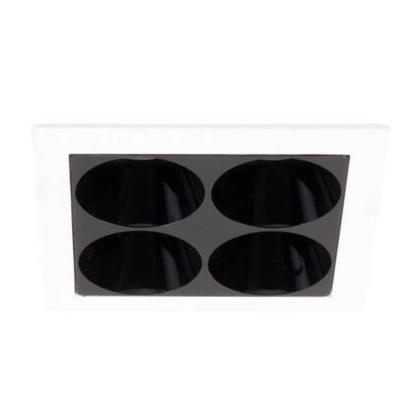 Wpuszczana lampa kostka X-LINE H0135 Maxlight LED 5W 3000K sufitowa biały czarny