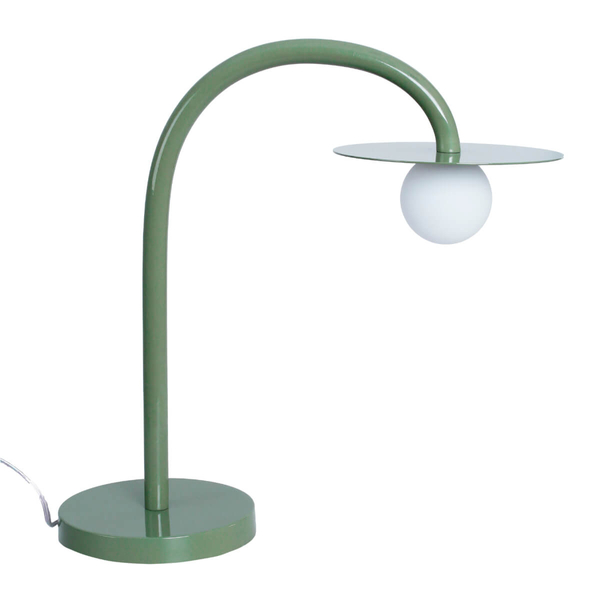 Stolikowa lampka Enigma T0059 Maxlight LED 2W 3000K kula zielona