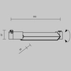 Szynowa lampa podłużna 1-fazowa Basis TR104-1-24W4K-W-DE LED 24W 4000K belka biała