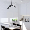 Lampa wisząca futurystyczna Sticks ST-1001-6 black Step do salonu czarna