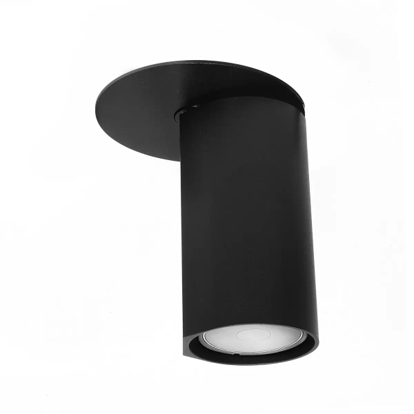 Wpust spotlight sufitowy Bora 1622 komercyjny tubka czarny