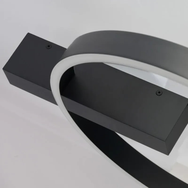 Kinkiet ścienny ARTE czarny AZ7009 1xLED 25W 3000-6000K pierścień