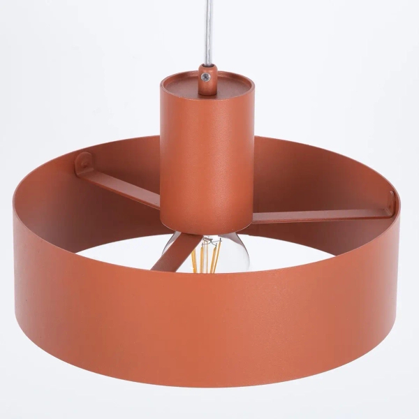 Nowoczesna lampa wisząca Rif M 41177 do salonu zwis ceglany