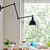 Industrialna lampa ścienna Bazar 2827660-4000 By Rydens regulowana czarna