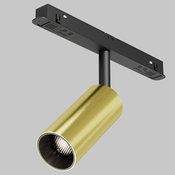 Lampa szynowa do jadalni Focus TR032-4-5W3K-M-DS-BBS LED 5W 2700-6000K magnetyczna mosiądz