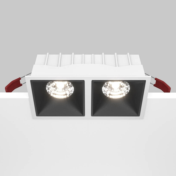 Lampa podtynkowa LED 30W 4000K biały czarny Alfa OUTLET