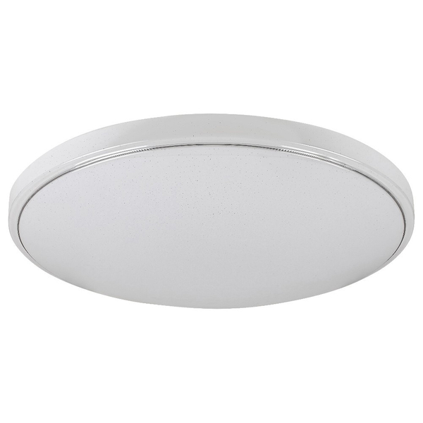 Nowoczesna LAMPA sufitowa BRUCE 2117 Rabalux okrągły plafon LED RGB 40W 3000K - 6000K nad łóżko chrom