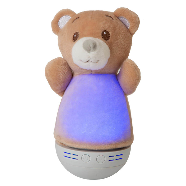 Nocna lampa miś Dolly 77500/01/43 LED RGB na baterie brązowa