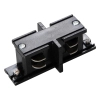 Mini łącznik szynowy prosty 3-obwodowy Track ML2137 czarny