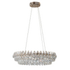 Kryształowa lampa wisząca BARLETTA złota AZ6900 1xLED 90W 3000K