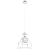LAMPA wisząca VEN W-CORF/A WH metalowa OPRAWA druciany ZWIS drut loft biały