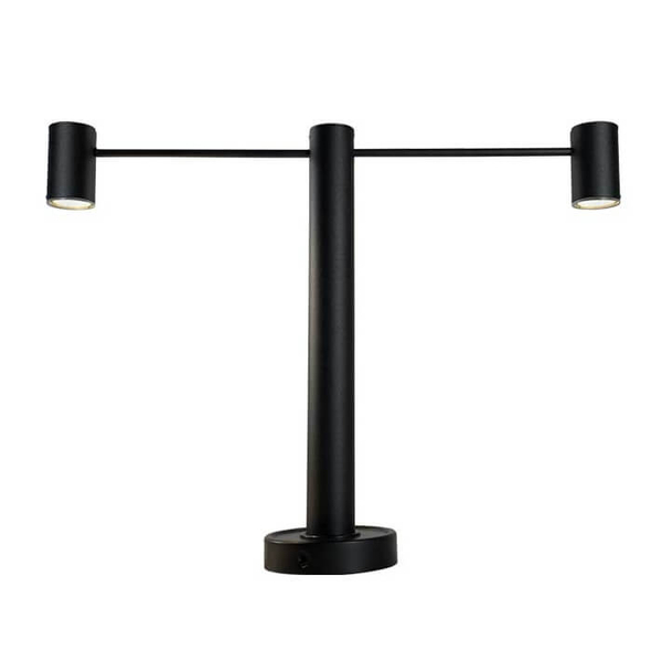 Tarasowa lampa stojąca Niseko 9921 Shilo 2-punktowa IP54 antracyt