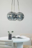 Lampa sypialniana Dione 108417 szklane kule wiszące czarne