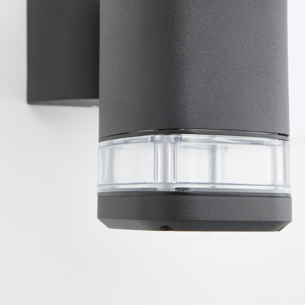 Lampa zewnętrzna ścienna Jandy 90967A06 na elewację IP44 czarna