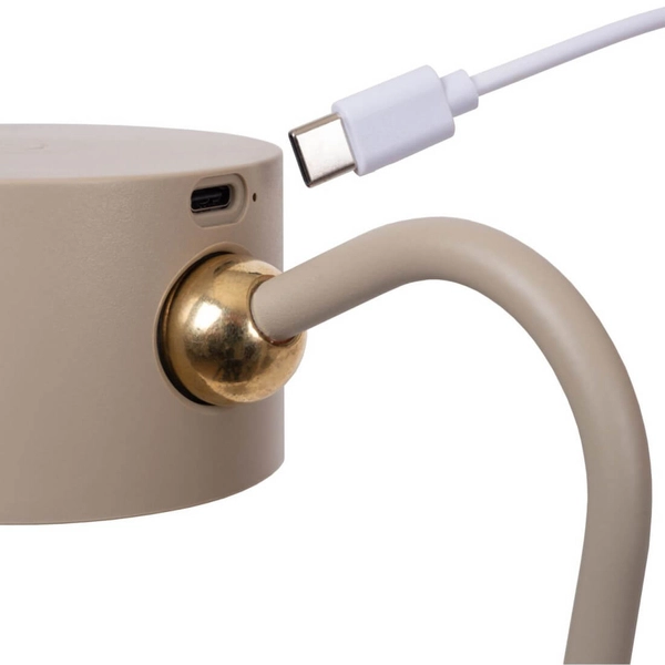 Nocna lampka do salonu JOLAN 46619/03/41 metalowa brązowa