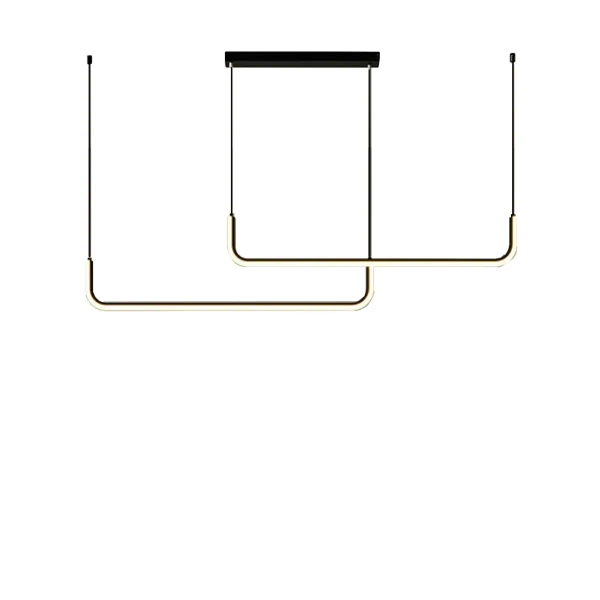 Podwieszana lampa Minima MP0095-L120 Step LED 40W 3000K listwa czarna