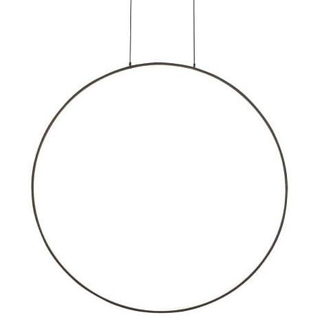 Pierścieniowa lampa wisząca Circolo 10811 Nowodvorski LED 21W 3000K czarna