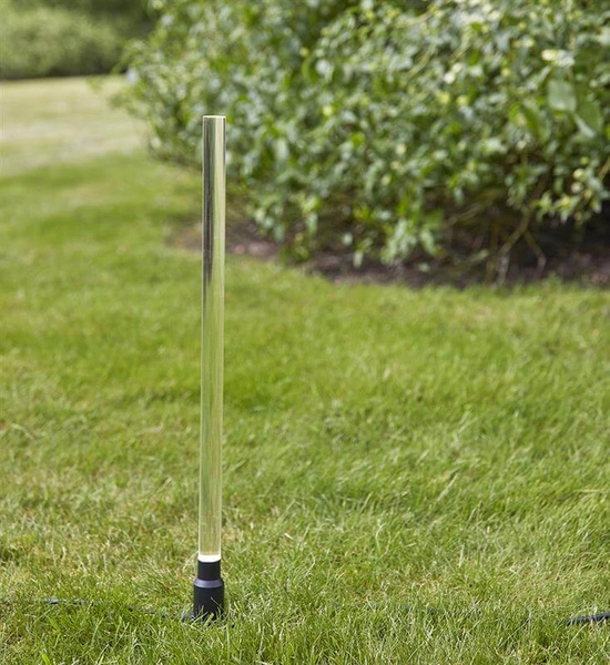 Nowoczesna lampa ogrodowa Garden tuba LED 3W IP44 czarna