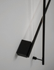 Przyścienna lampa sypialniana Buin LED 15W 3000K metal czarna