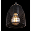 Ścienna lampa ruchoma Josina 54034-1 druciana czarna drewno