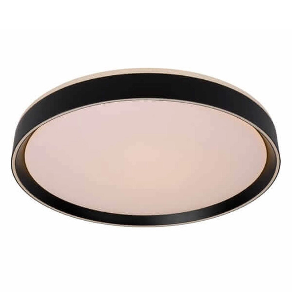LAMPA sufitowa NURIA 79182/36/30 Lucide plafoniera OPRAWA okrągła natynkowa LED 36W 2700K plafon czarny