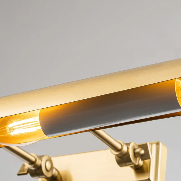 Podłużny kinkiet nad lustro Winchfield WINCHFIELD-PLL-AB mosiądz