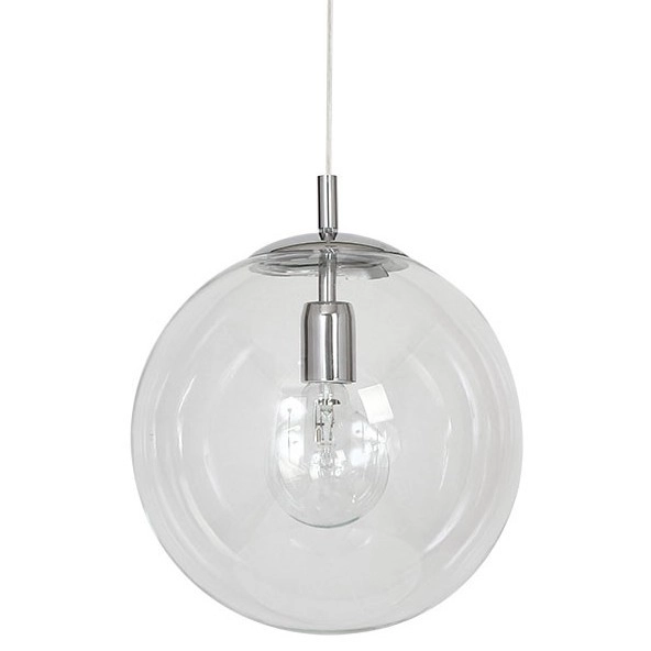 Wisząca lampa skandynawska GLOBE 562G2 szklana kula ball przezroczysta