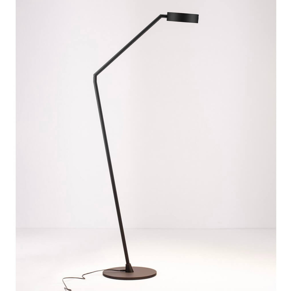 Podłogowa lampa do czytania ALMAY LE44609 LED 23W 3000K z regulacją czarny